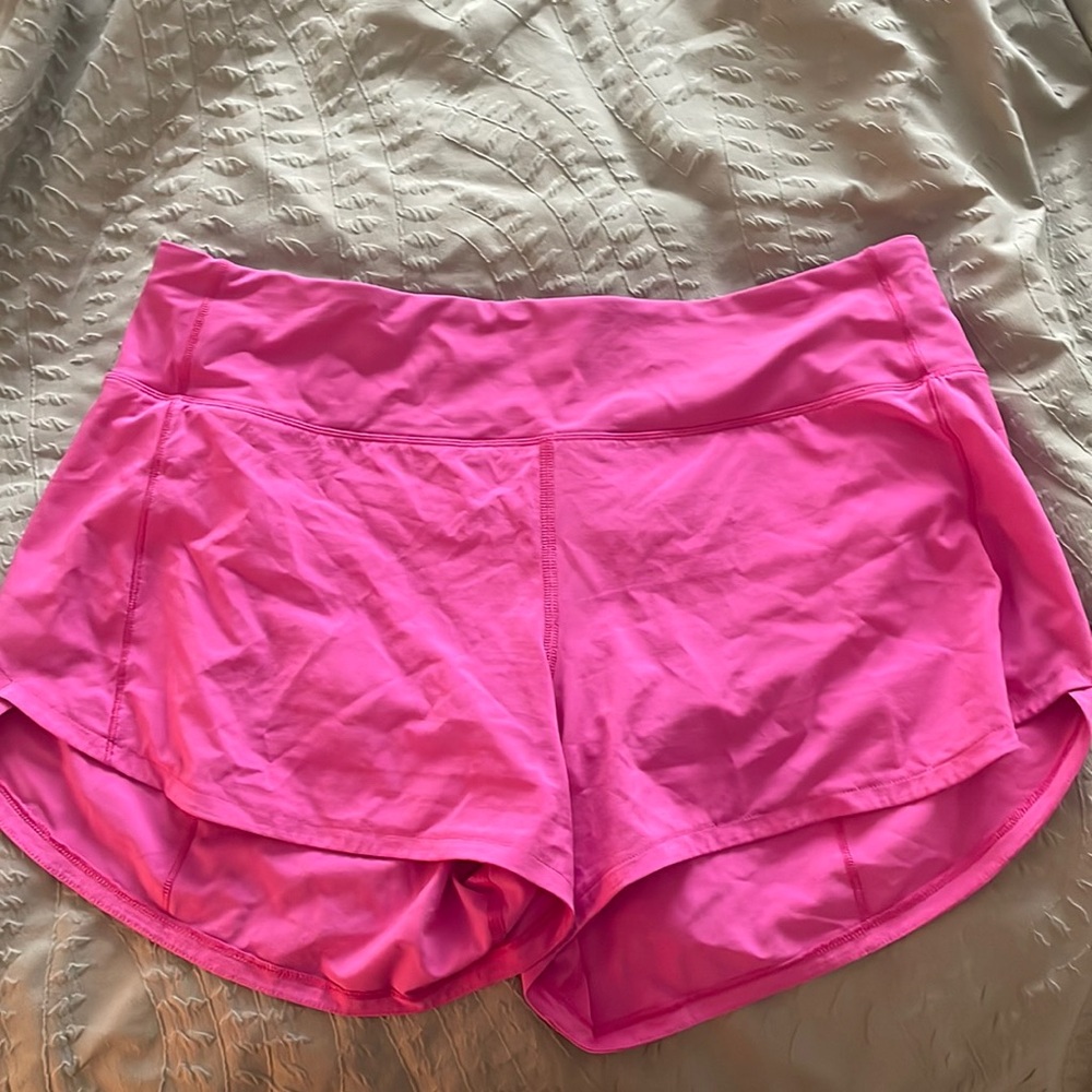 Lululemon Pink Shorts Size 10